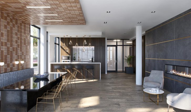 The King's Mill Condos Party Room