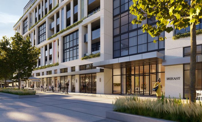 181 East Condos Entrance