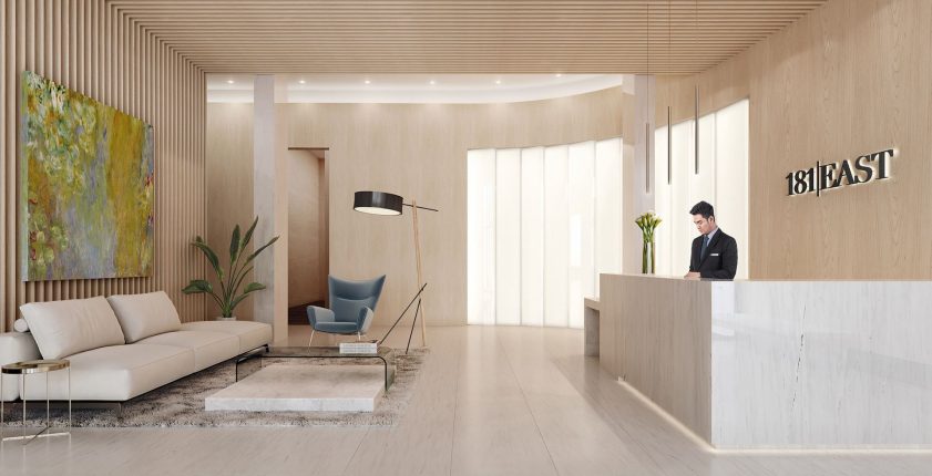 181 East Condos Lobby