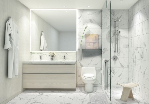 181 East Condos Suite Bathroom