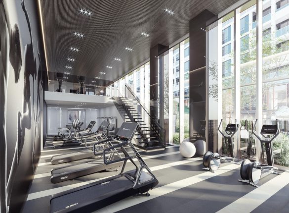 MRKT Alexandra Park Condos Gym
