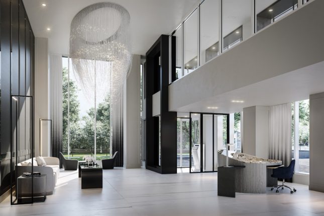 MRKT Alexandra Park Condos Lobby