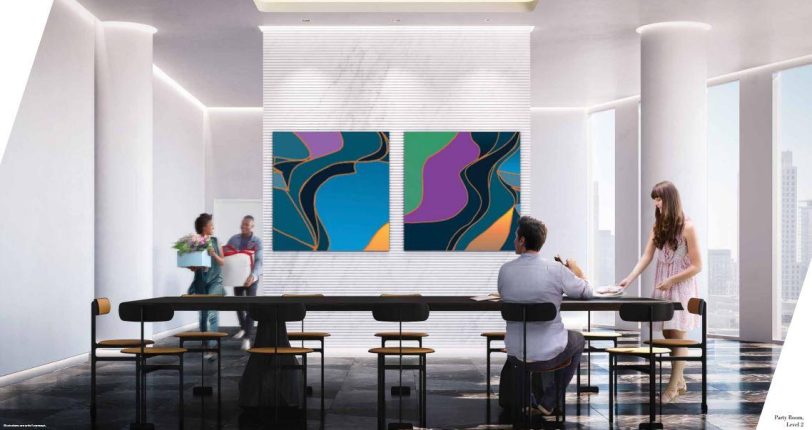 Artists' Alley Condos Party Room