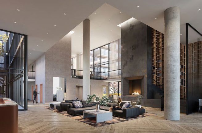 The Branch Condos Lobby