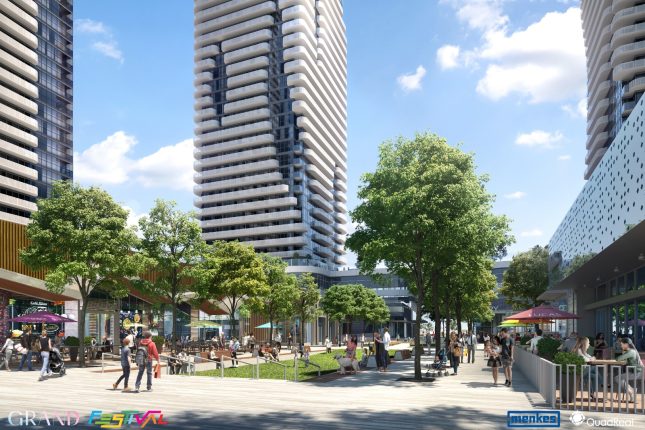 Grand Festival Condos Rendering