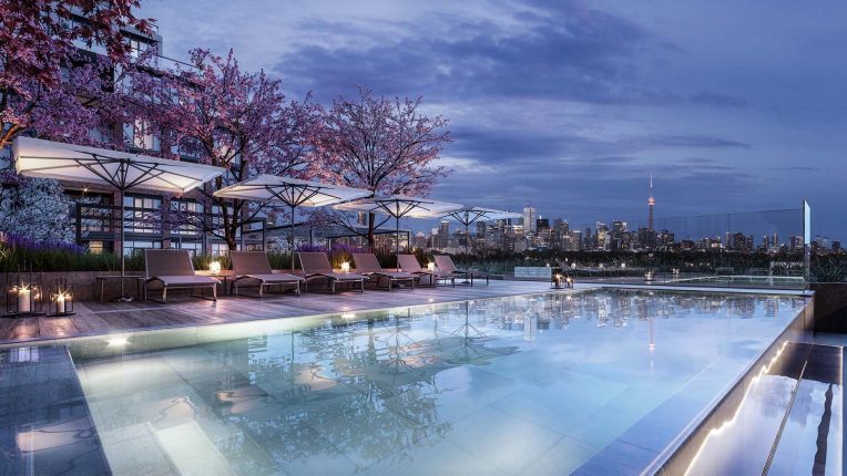 The Dupont Pool Rendering