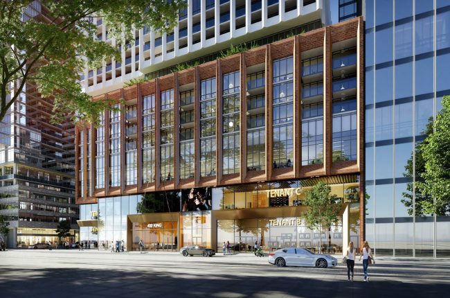 400 King West Condos Exterior Rendering