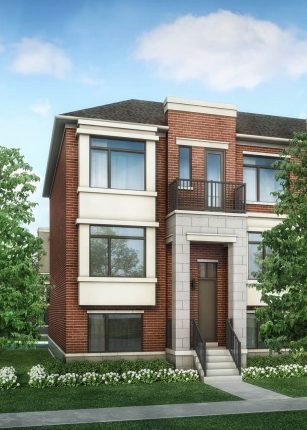 Evoke - Phase 2 Towns Exterior Rendering