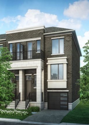 Evoke - Phase 2 Towns Exterior Rendering