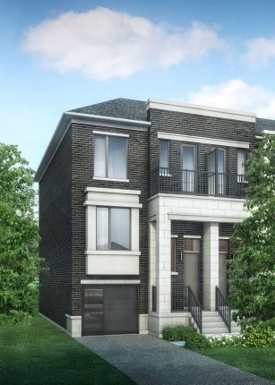 Evoke - Phase 2 Towns Exterior Rendering