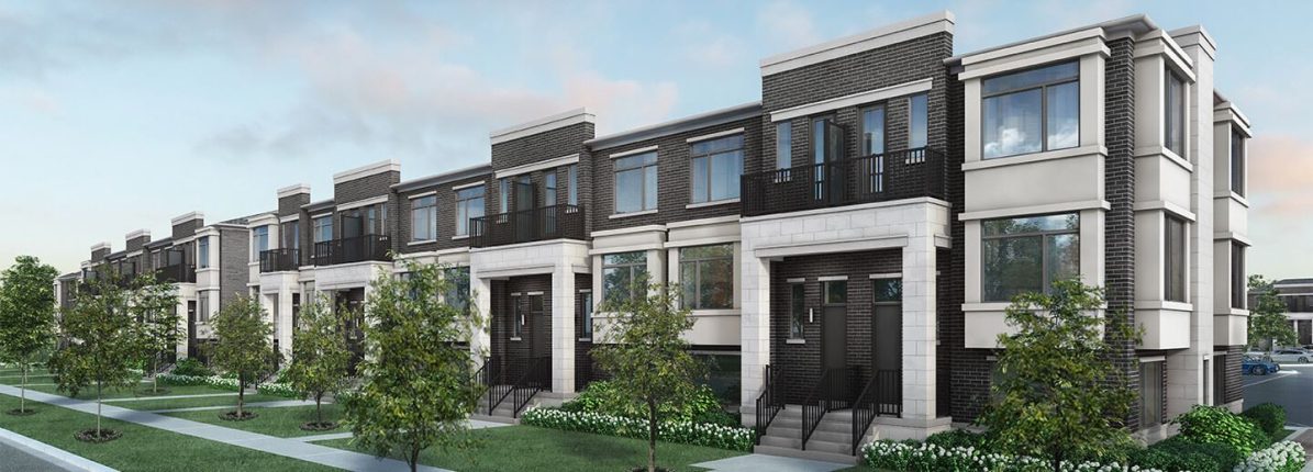 Evoke - Phase 2 Towns Exterior Rendering