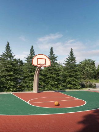 Hillmont Final Tower Condos Basketball Court