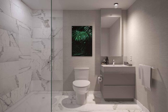 Hillmont Final Tower Condos Bathroom