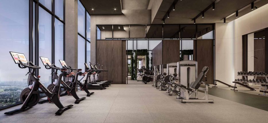 Hillmont Final Tower Condos Gym