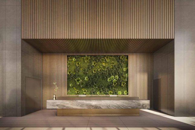 Hillmont Final Tower Condos Lobby