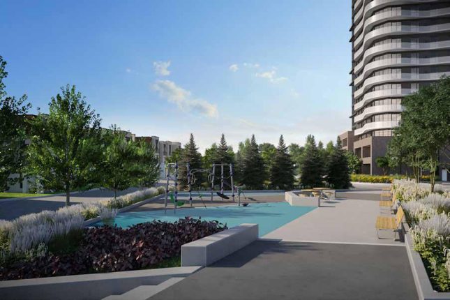 Hillmont Final Tower Condos Playground