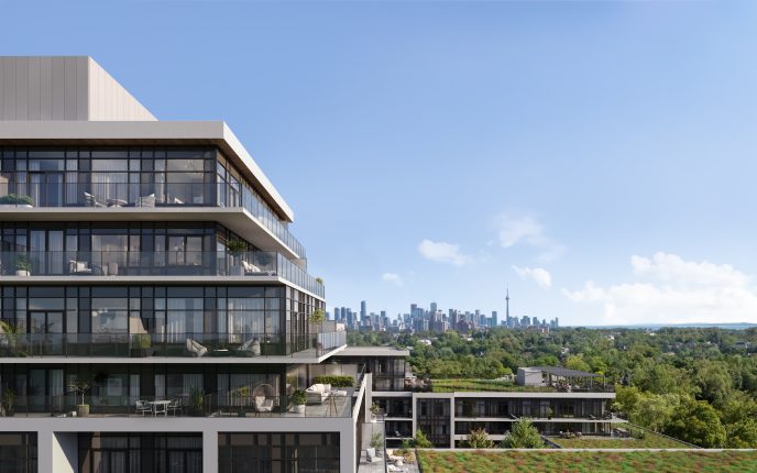 Lakeview DXE Club Condos Rendering