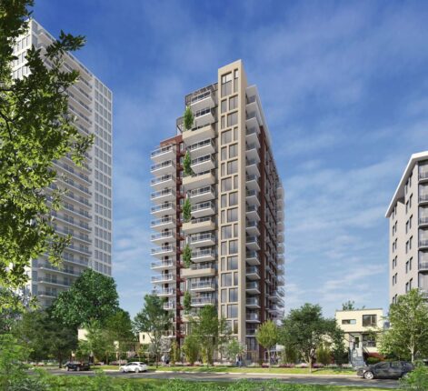 1116-1140 Pendrell Street Condos Rendering