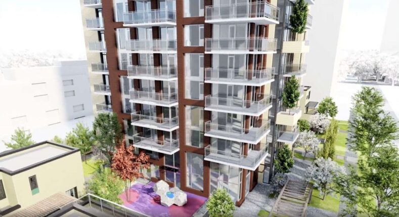 1116-1140 Pendrell Street Condos Rendering