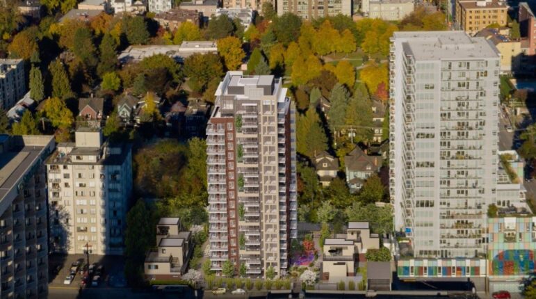 1116-1140 Pendrell Street Condos Rendering