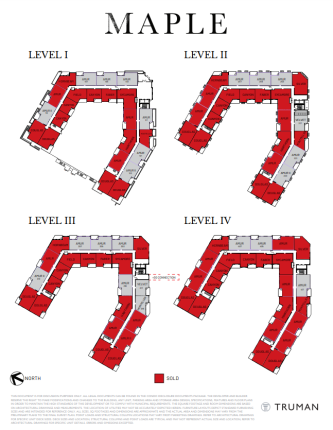 Maple at University District Condos Site Plan