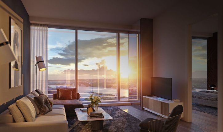 Victoria sur le parc Condos Interior