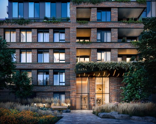 Akra Living Condos Rendering