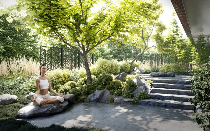 Akra Living Condos Rendering