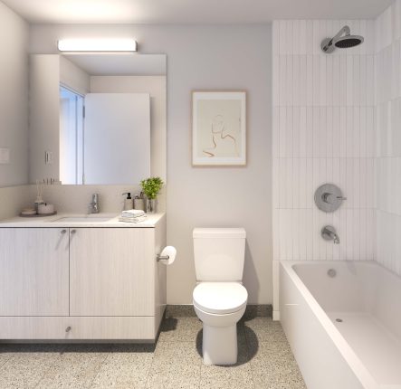 Daniels on Parliament Condos Bathroom