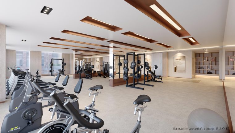 Daniels on Parliament Condos Fitness Centre