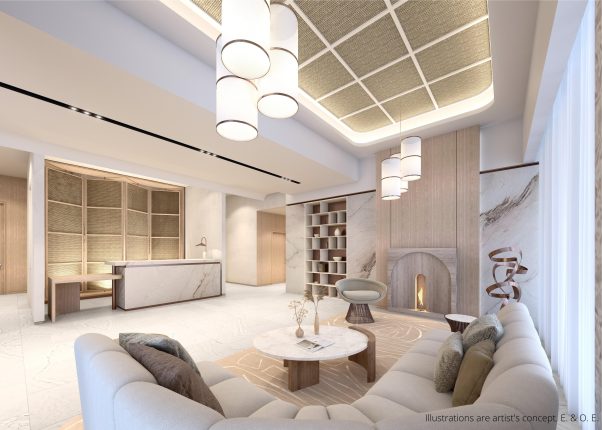 Daniels on Parliament Condos Lobby