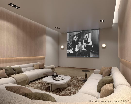 Daniels on Parliament Condos Screening Room