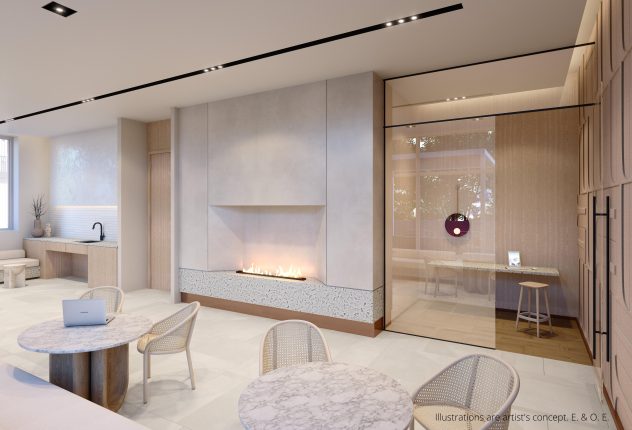 Daniels on Parliament Condos WiFi Lounge