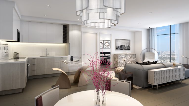 KSquare Condos Interior Rendering