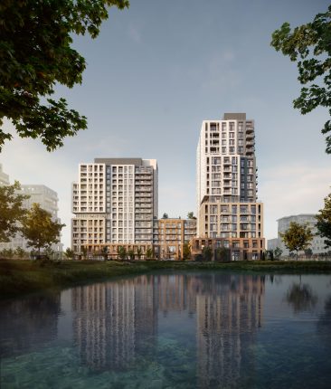 Oakville Yards Condos Rendering