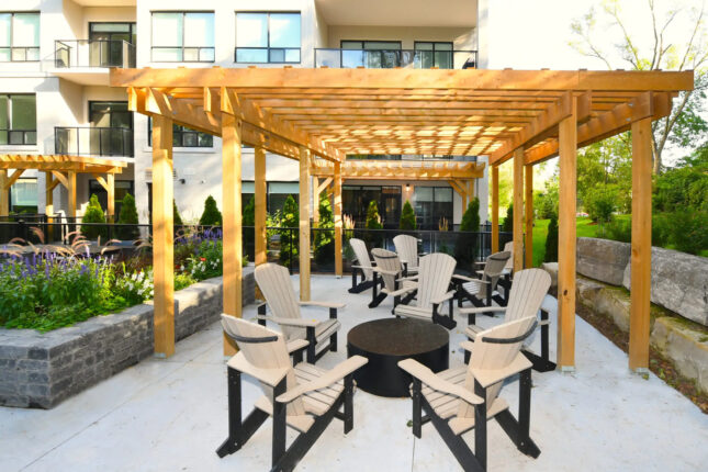 ParkWest Condos Outdoor Terrace