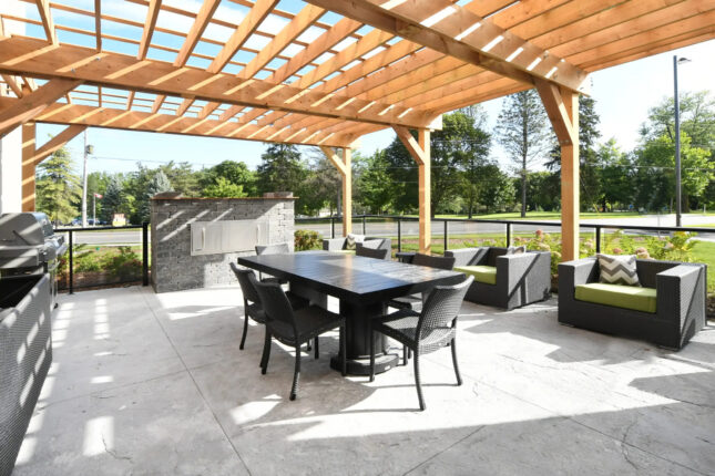 ParkWest Condos Outdoor Terrace