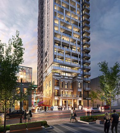 Q Condos Rendering