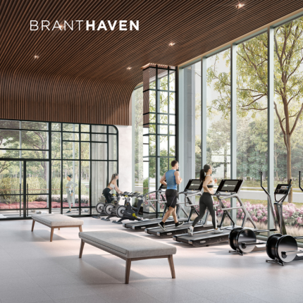 The Greenwich Condos at Oakvillage Condos Fitness Center