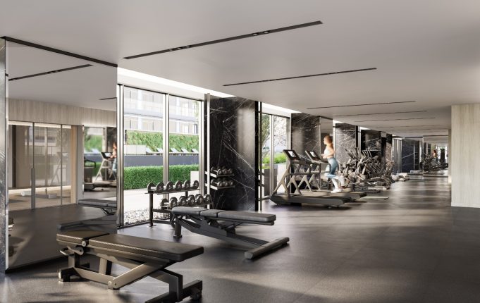 The Design District Condos Gym