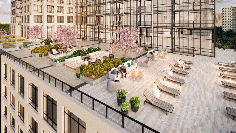 ORO at Edge Towers Condos Lower Terrace