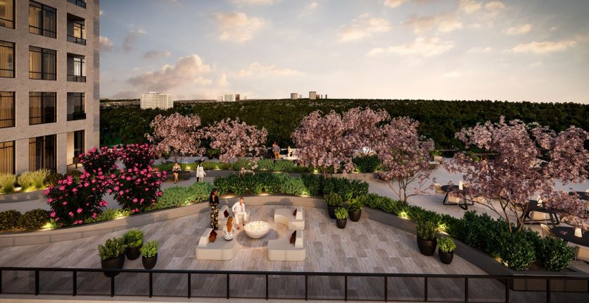 ORO at Edge Towers Condos Upper Terrace