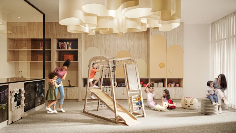 The Grand at Universal City Kids Playroom