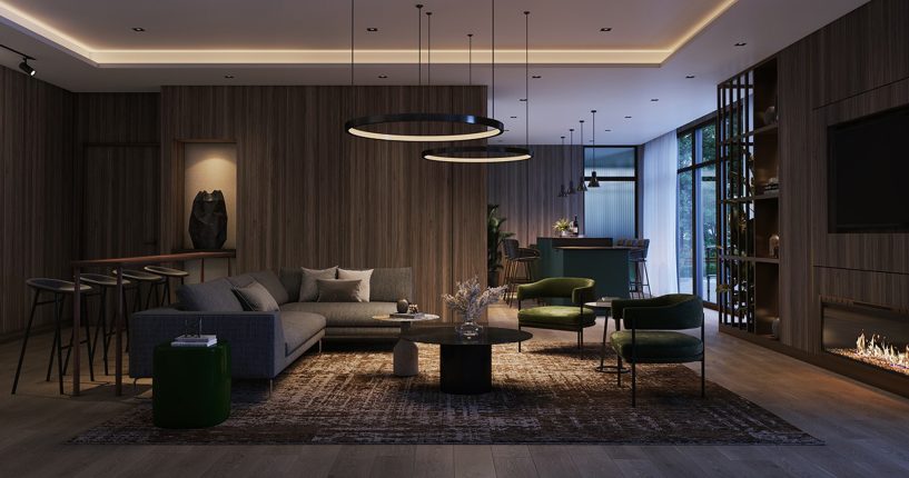 NorthCore Condos Social Lounge