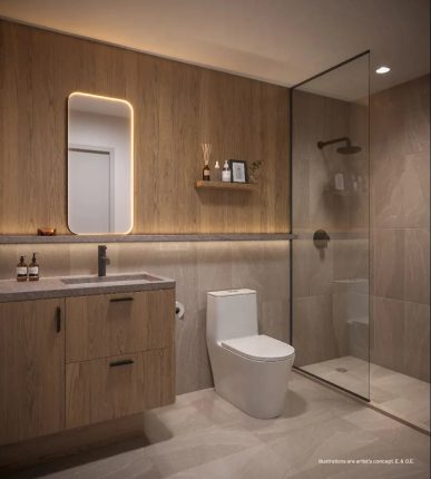 Akra Living Condos Bathroom