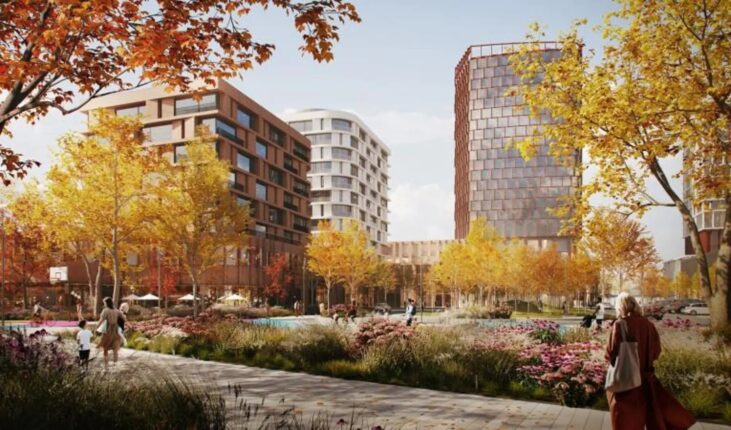 Dixie Outlet Mall Redevelopment Condos Rendering