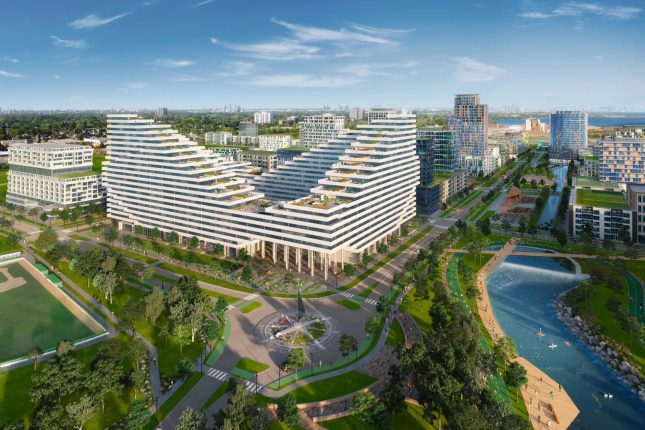 Harbourwalk at Lakeview Village Condos Rendering