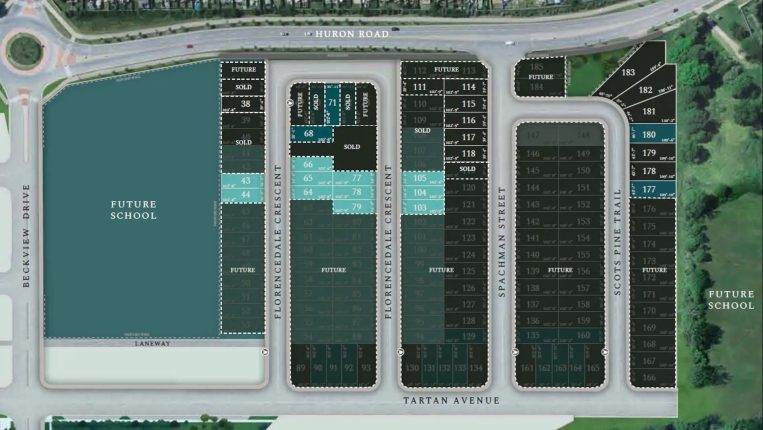 Wallaceton by Fusion Homes Site Plan
