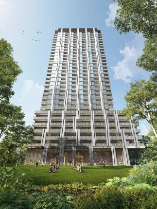 Distrikt Trafalgar Condos Rendering