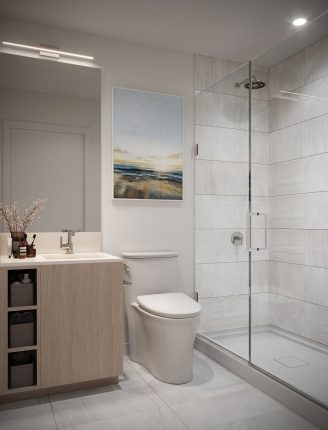 Exhale Residences Bathroom